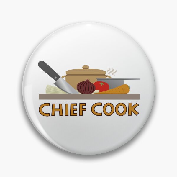 Item preview, Chief Cook Illustration Color designed and sold by NataliePaskell.