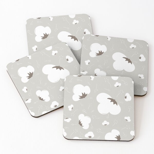 Item preview, Cotton flowers patterns  designed and sold by DrawOnIt.