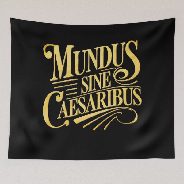 Item preview, Funny Retro Vintage Mundus Sine Caesaribus designed and sold by Shaun-Arts.
