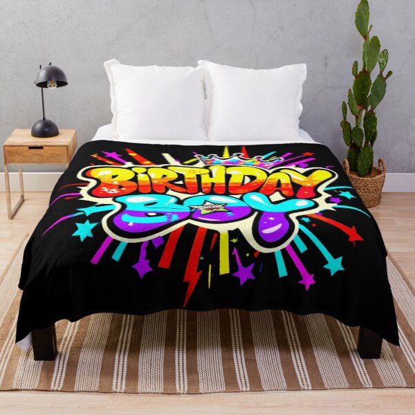 Item preview, Birthday Boy Graffiti Text designed and sold by SteezeeStore.