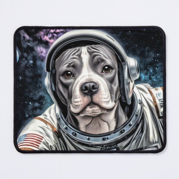Item preview, Staffordshire Bull Terrier Space Exploration designed and sold by NikkiBear67.