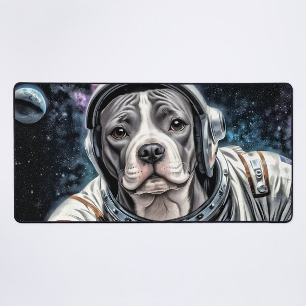 Item preview, Staffordshire Bull Terrier Space Exploration designed and sold by NikkiBear67.