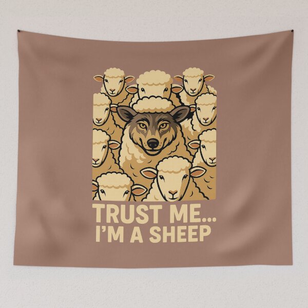 Item preview, wolf in sheep's clothing designed and sold by Bernd Friese.