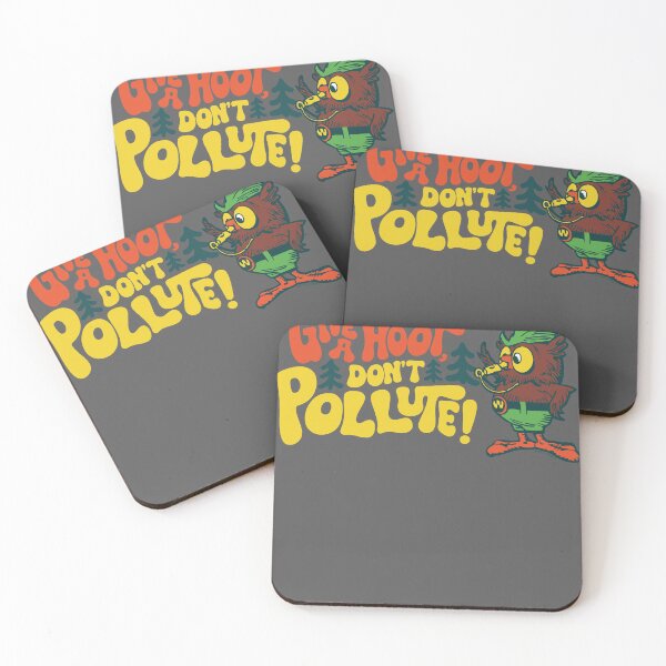 Item preview, OFFICIALLY LICENSED Woodsy Owl Vintage Give a Hoot - Don't Pollute! designed and sold by giantstepdesign.