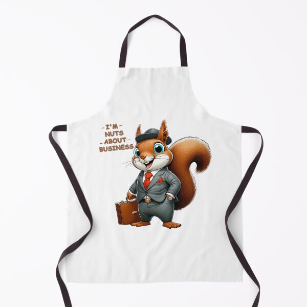Item preview, Elegant Squirrel - The Entrepreneur in Action designed and sold by latelierdechris.