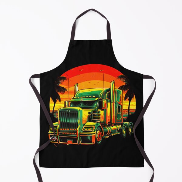 Item preview, Semi Truck On The Beach designed and sold by SteezeeStore.