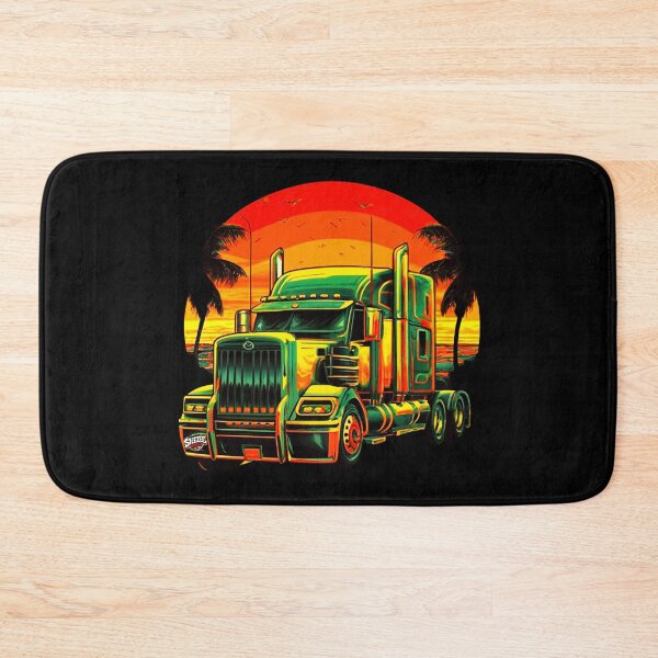Item preview, Semi Truck On The Beach designed and sold by SteezeeStore.