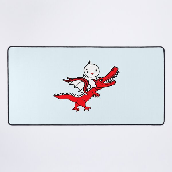Item preview, Duck dragon roars sits riding mythical creature designed and sold by shirt-o-mat.