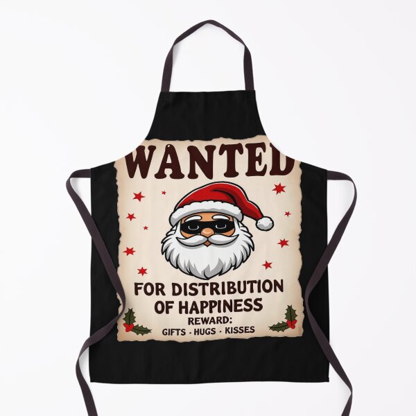 Artikelvorschau, Wanted Santa Poster - Weihnachtsmann-Verteilung entworfen und verkauft von latelierdechris.