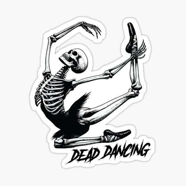Item preview, Ballerina skeleton dancing  designed and sold by AnnaArtbyAMNA.