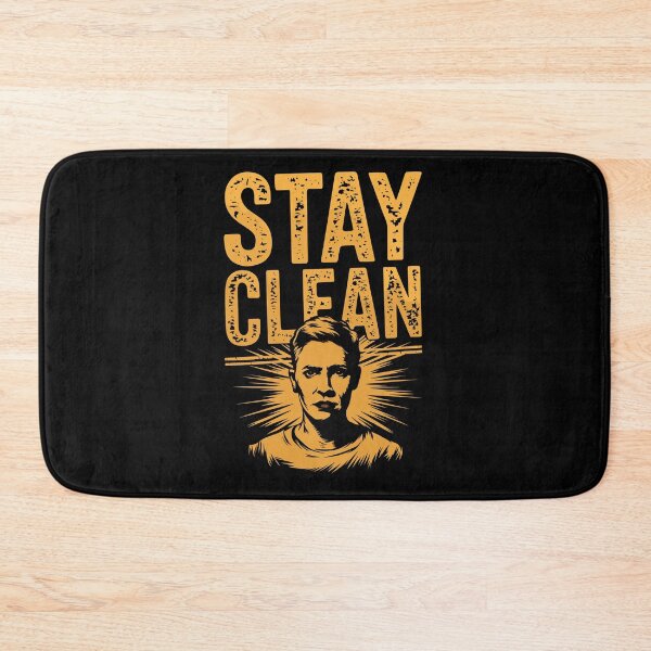 Item preview, Stay Clean - Sober Living Motivational designed and sold by Taans-Creation.
