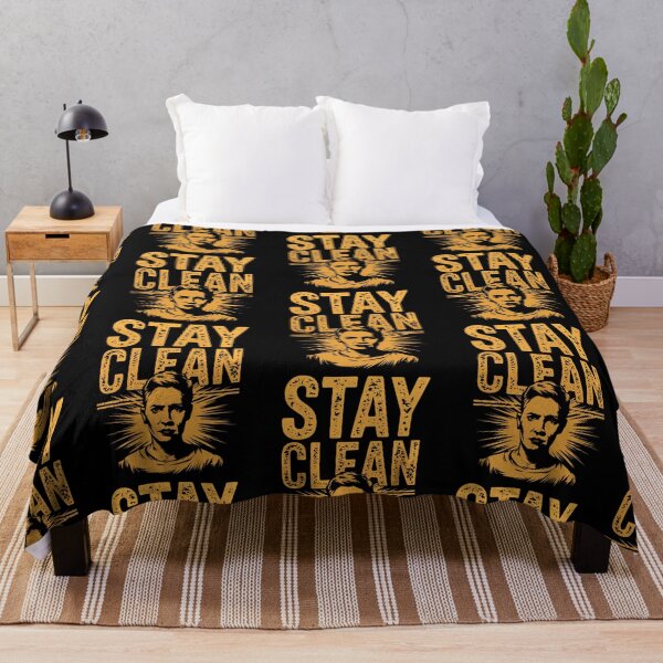 Item preview, Stay Clean - Sober Living Motivational designed and sold by Taans-Creation.