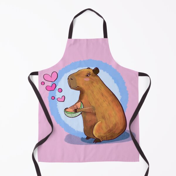 Item preview, Capybara with melon designed and sold by altairaleon.