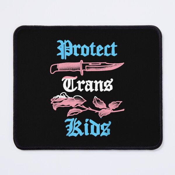 Item preview, Protect Trans Kids Knife LGBTQ Rose Ally Trans Pride Flag designed and sold by Cute-Collection.