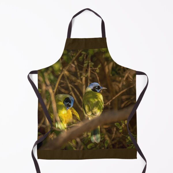 Item preview, A Pair of Green Jays Deep in Trees designed and sold by Debra Martz.