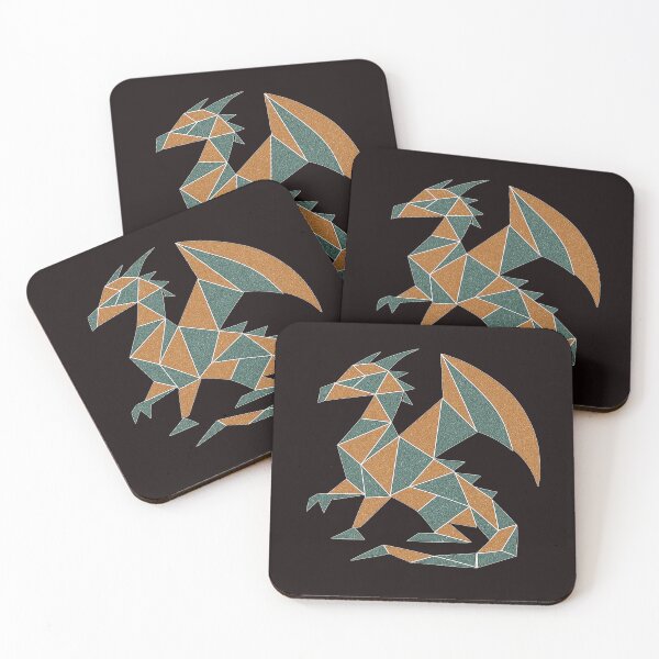 Item preview, Geometric Dragon designed and sold by PerlowskiArt.