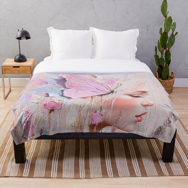Item preview, Fairytale Princess Print Spring Whimsical Woodland Cottagecore Tapestry Abstract designed and sold by PrincessArtwork.