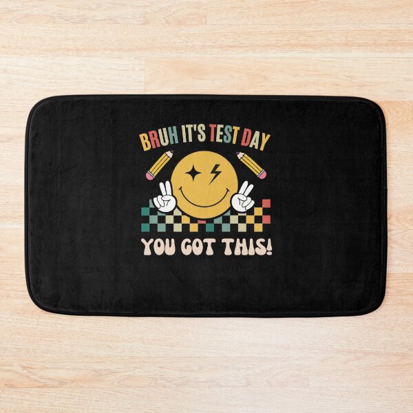 Item preview, Rertro Bruh It's Test Day You Got Testing Day Teacher kids Humor designed and sold by Run to Creations.