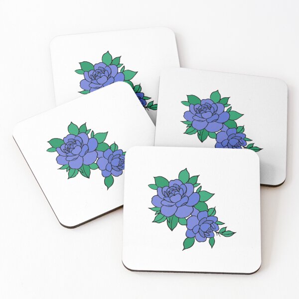 Item preview, blue aesthetic flower  designed and sold by designing01Ar3.