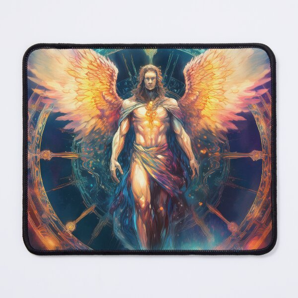 Item preview, Ophaniel, The Oracle of the Broken Sky – Mythological & Spiritual Art designed and sold by HighestMind_888.