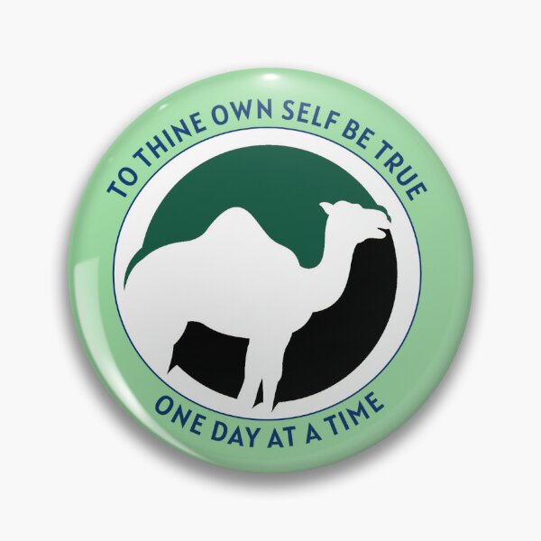 Item preview, Camel To Thine Own Self Be True Slogan Green designed and sold by ApexDesigners.