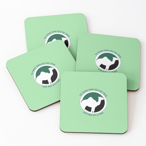 Item preview, Camel To Thine Own Self Be True Slogan Green designed and sold by ApexDesigners.
