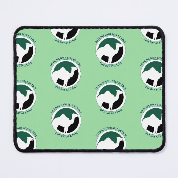 Item preview, Camel To Thine Own Self Be True Slogan Green designed and sold by ApexDesigners.