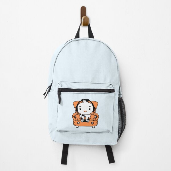 Item preview, Duck gamer gaming controller headset armchair cute designed and sold by shirt-o-mat.