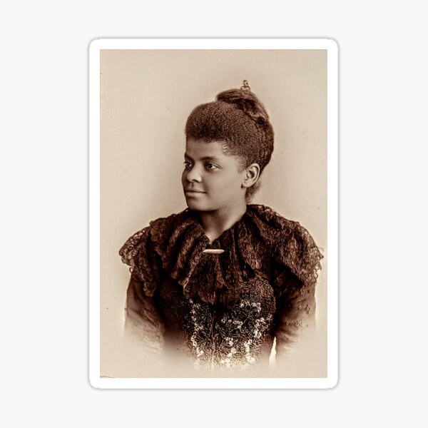 Vista previa del artículo con la obra «Ida B. Wells-Barnett», diseñado y vendido por Revolutionary Outlaws.