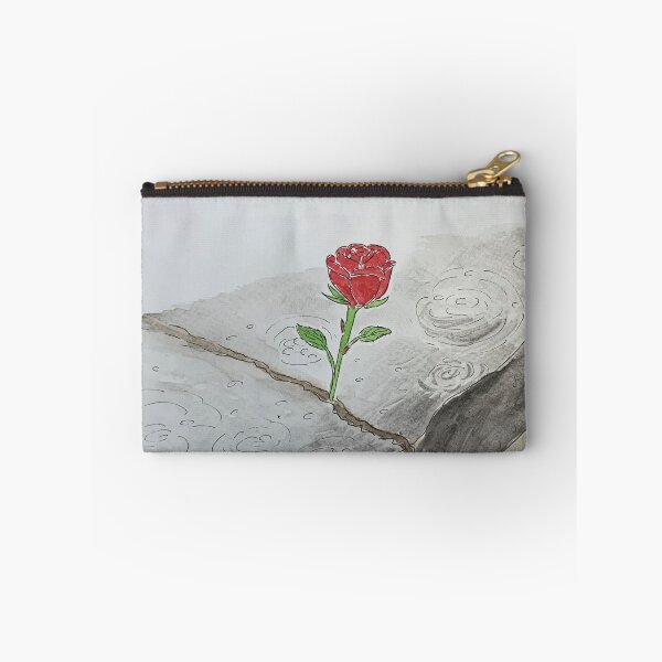 Item preview, Rose Growing Through Concrete Raining Design designed and sold by Mr Mouse Design.