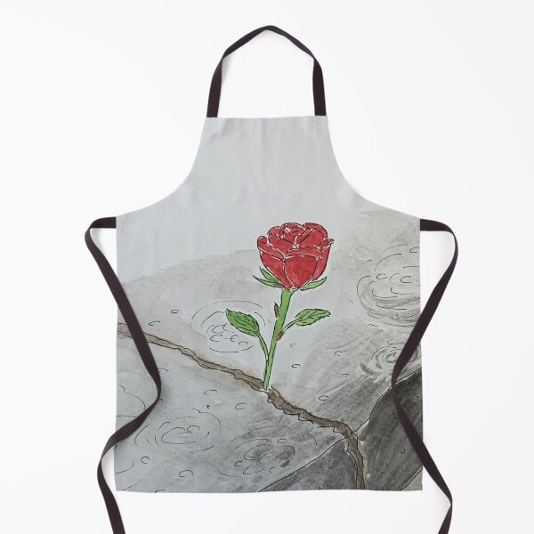 Item preview, Rose Growing Through Concrete Raining Design designed and sold by Mr Mouse Design.