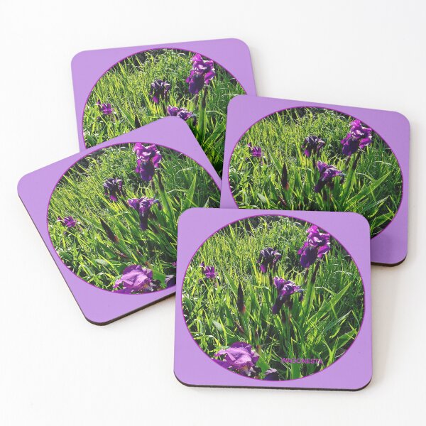 Item preview, Floral Field of Iris by  Wagonesta  designed and sold by Wagonesta.