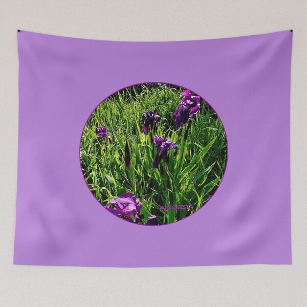 Item preview, Floral Field of Iris by  Wagonesta  designed and sold by Wagonesta.
