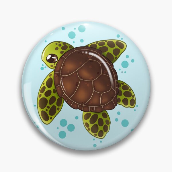 Item preview, Green sea turtle designed and sold by squishyenby.