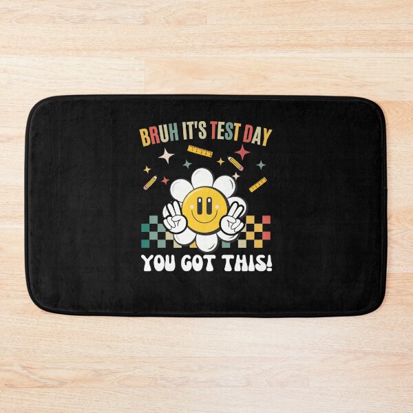 Item preview, Rertro Flower Bruh It's Test Day You Got Testing Day Teacher kids  designed and sold by Run to Creations.