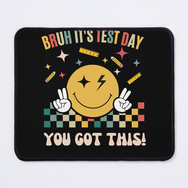 Item preview, Rertro Bruh It's Test Day You Got Testing Day Teacher kids Funny designed and sold by Run to Creations.