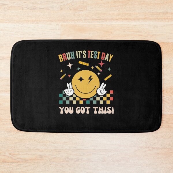 Item preview, Rertro Bruh It's Test Day You Got Testing Day Teacher kids Funny designed and sold by Run to Creations.