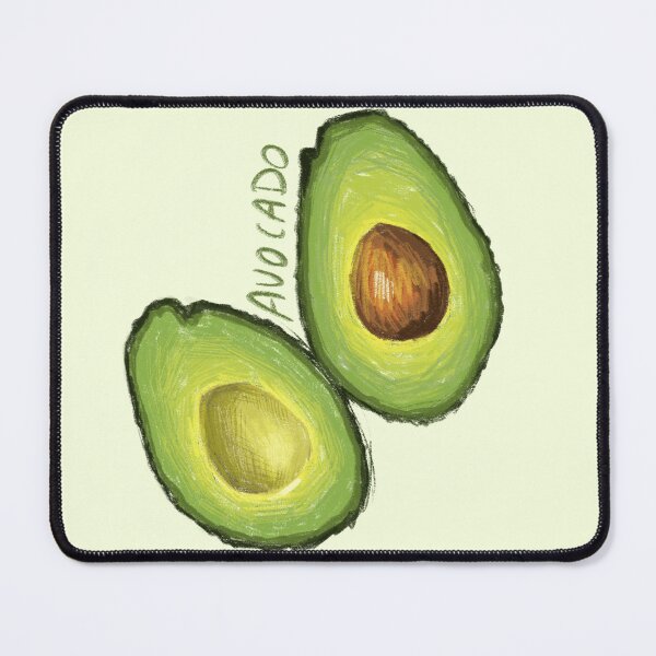 Item preview, Fresh Avocado Illustration designed and sold by Saffaway.