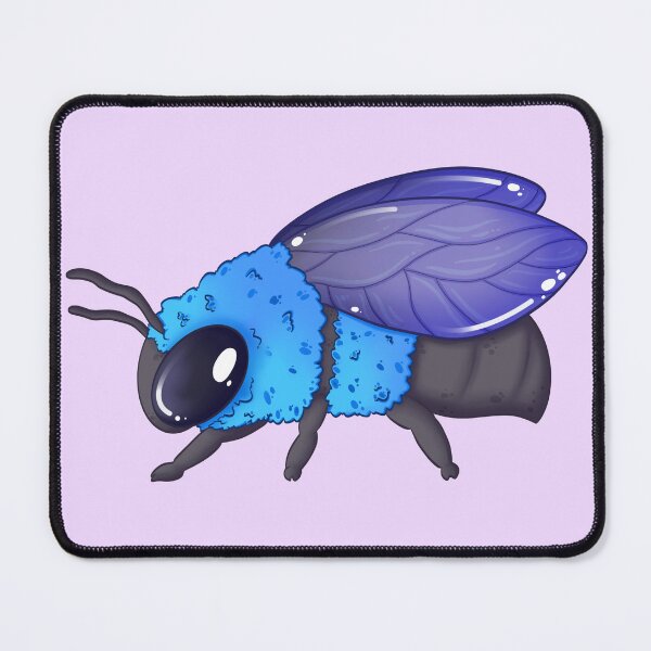 Item preview, Blue carpenter bee designed and sold by squishyenby.