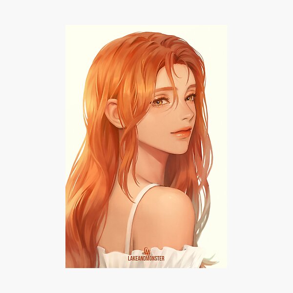 Aperçu de l'œuvre rouge orange créée et vendue par LAKEANDMONSTER.