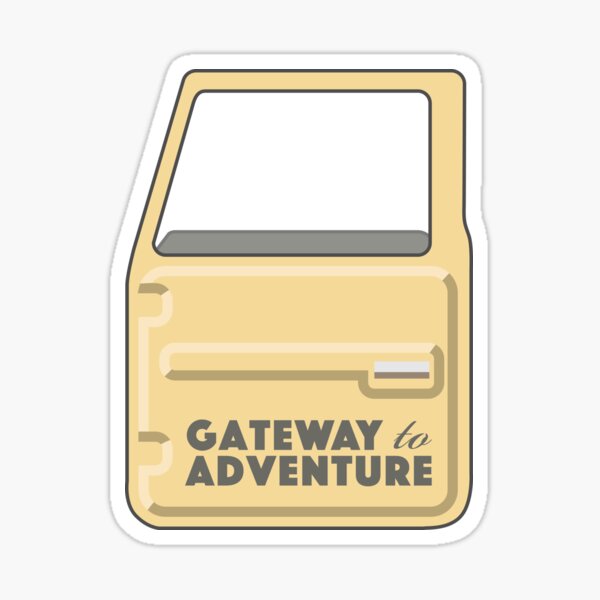 Gateway to Adventure Sticker