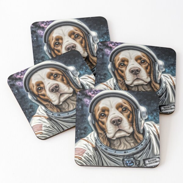Item preview, Spaniel Space Exploration  designed and sold by NikkiBear67.