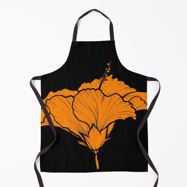Item preview, Orange hibiscus designed and sold by _MuzaInspires_.