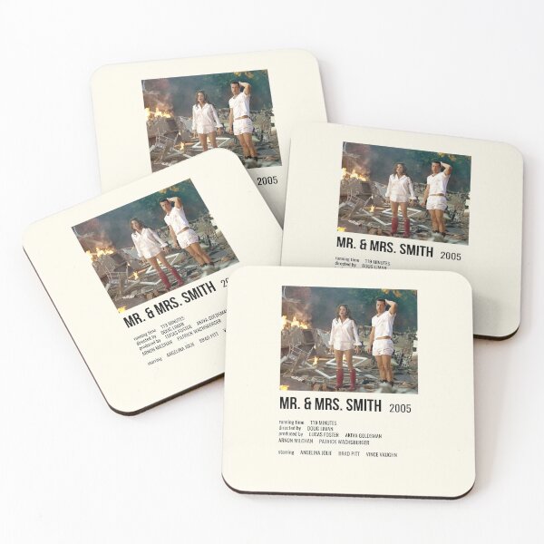 Item preview, Mr. & Mrs. Smith Poster designed and sold by melisa11hernand.