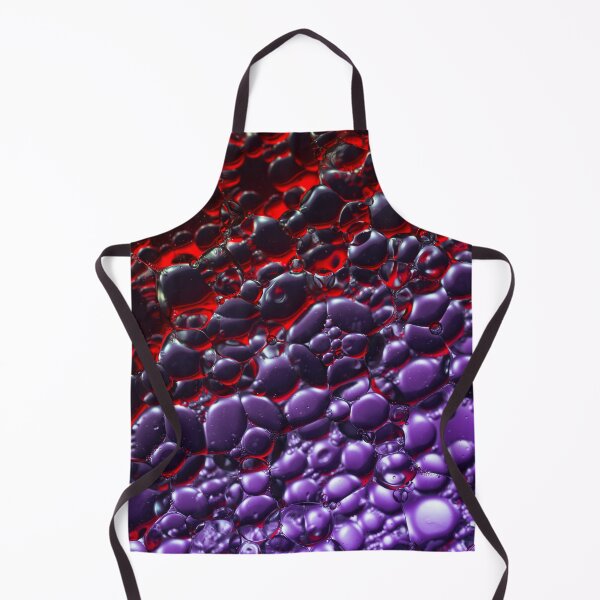 Item preview, Unique Macro Photography of Oil Bubbles in Red and Purple – Abstract Modern Art designed and sold by MacroElegance.