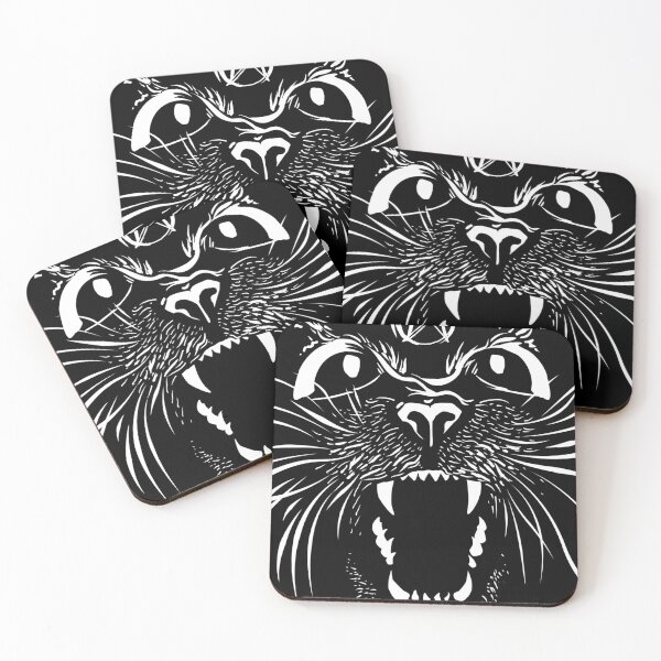 Item preview, Angry Pentacle Cat designed and sold by TheMoonlightShop.