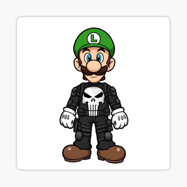 Artikel-Vorschau von Punisher Luigi, designt und verkauft von ChrisVslr90.