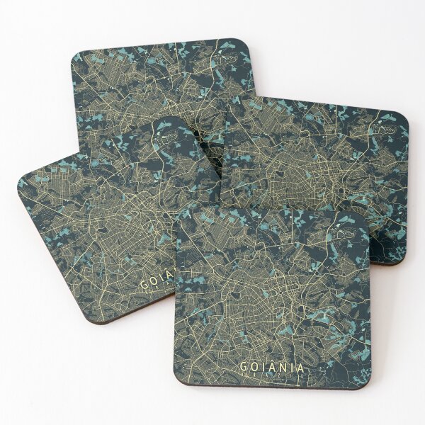 Item preview, Goiânia City Map of Goiás, Brazil - Summer designed and sold by deMAP.