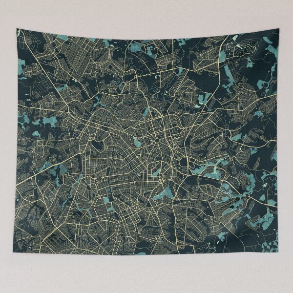 Item preview, Goiânia City Map of Goiás, Brazil - Summer designed and sold by deMAP.