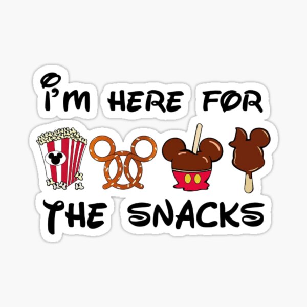 Item preview, "I’m Here for the Snacks & Drinks" – Fun Family Matching Party Shirt designed and sold by Colorful-Garden.